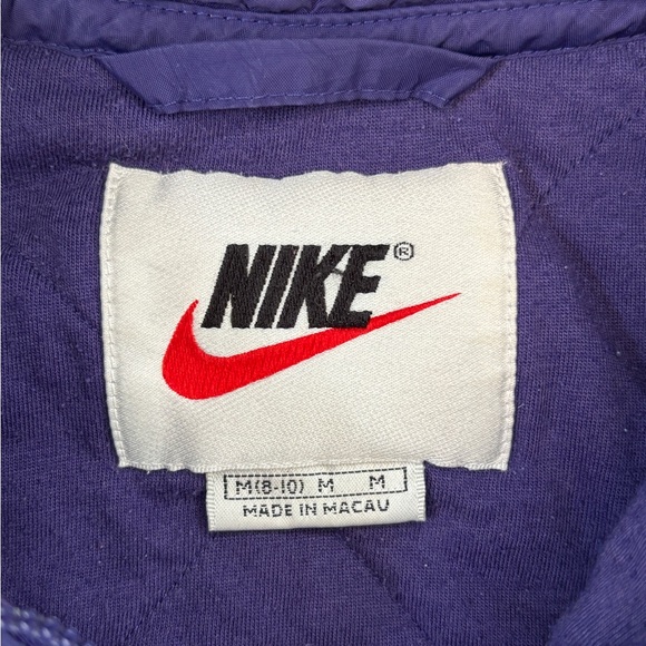 Rare Vintage 90s Nike Hooded Insulated Jacket - White Tag Era - Picture 3 of 13